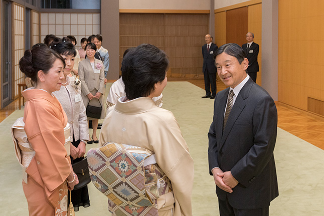 ご接見の様子