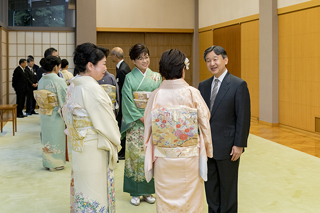 ご接見の様子